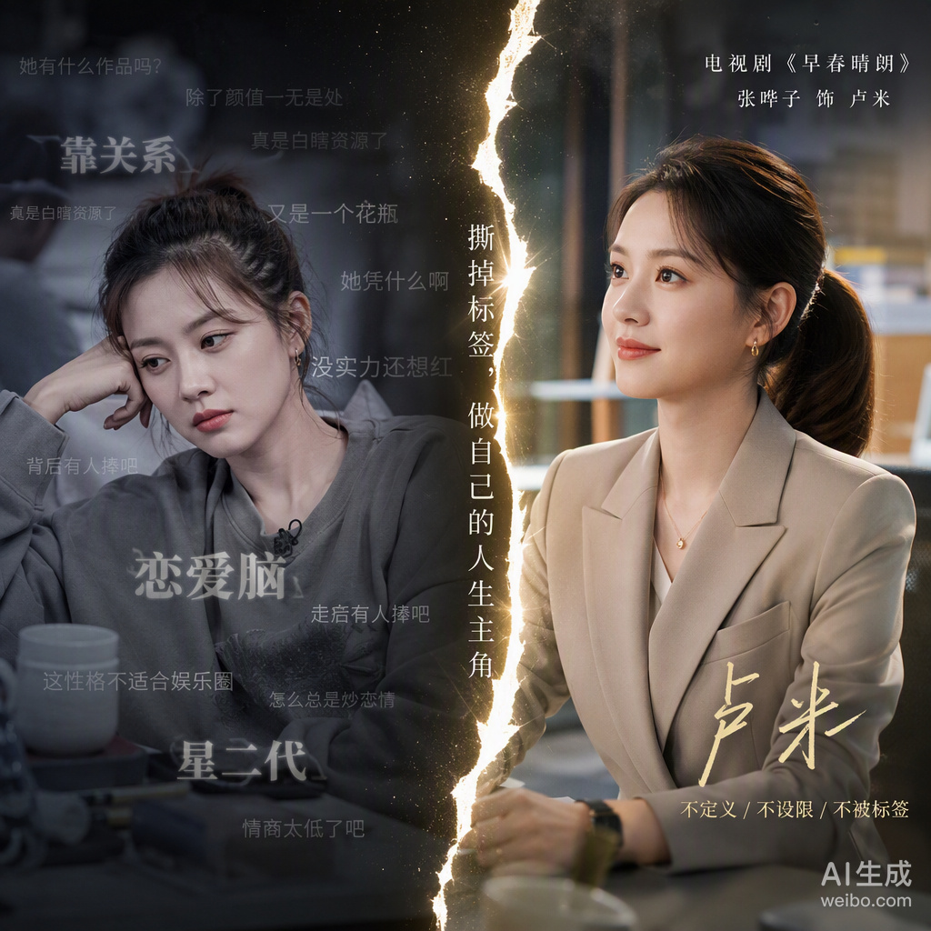张晔子这次在《早春晴朗》里演活了卢米，那股子嘴硬心软的北京大妞劲儿，真不是靠“星