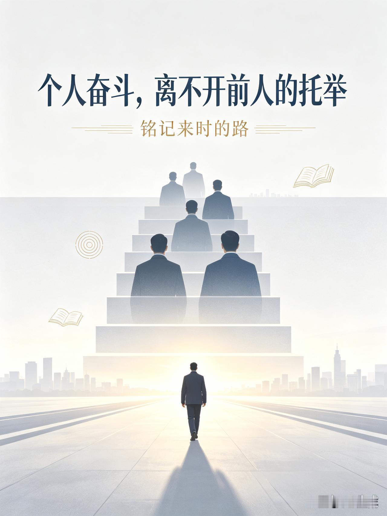 标题：否定伟人，就像孩子忘了父母的托举
 
有些人日子过好了，觉得一切成就全是靠