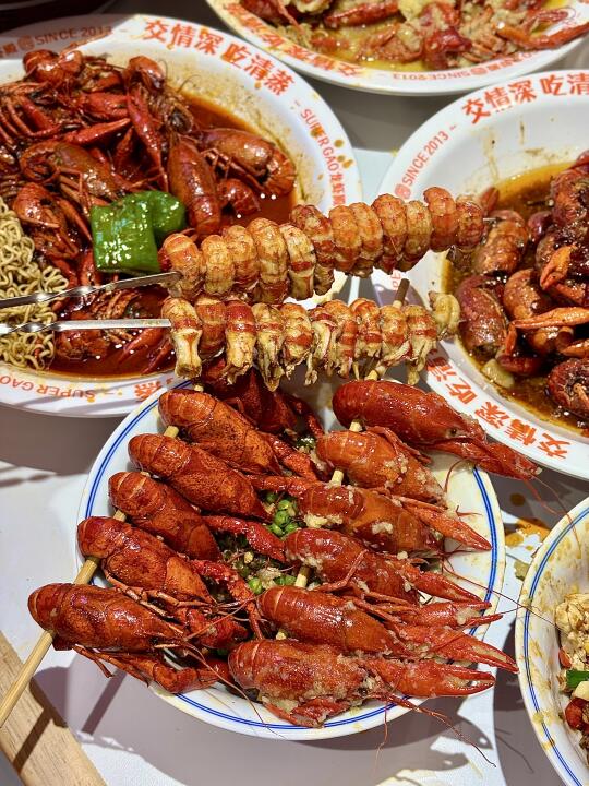吃到了盱眙龙虾扛把子…果然牛🥹