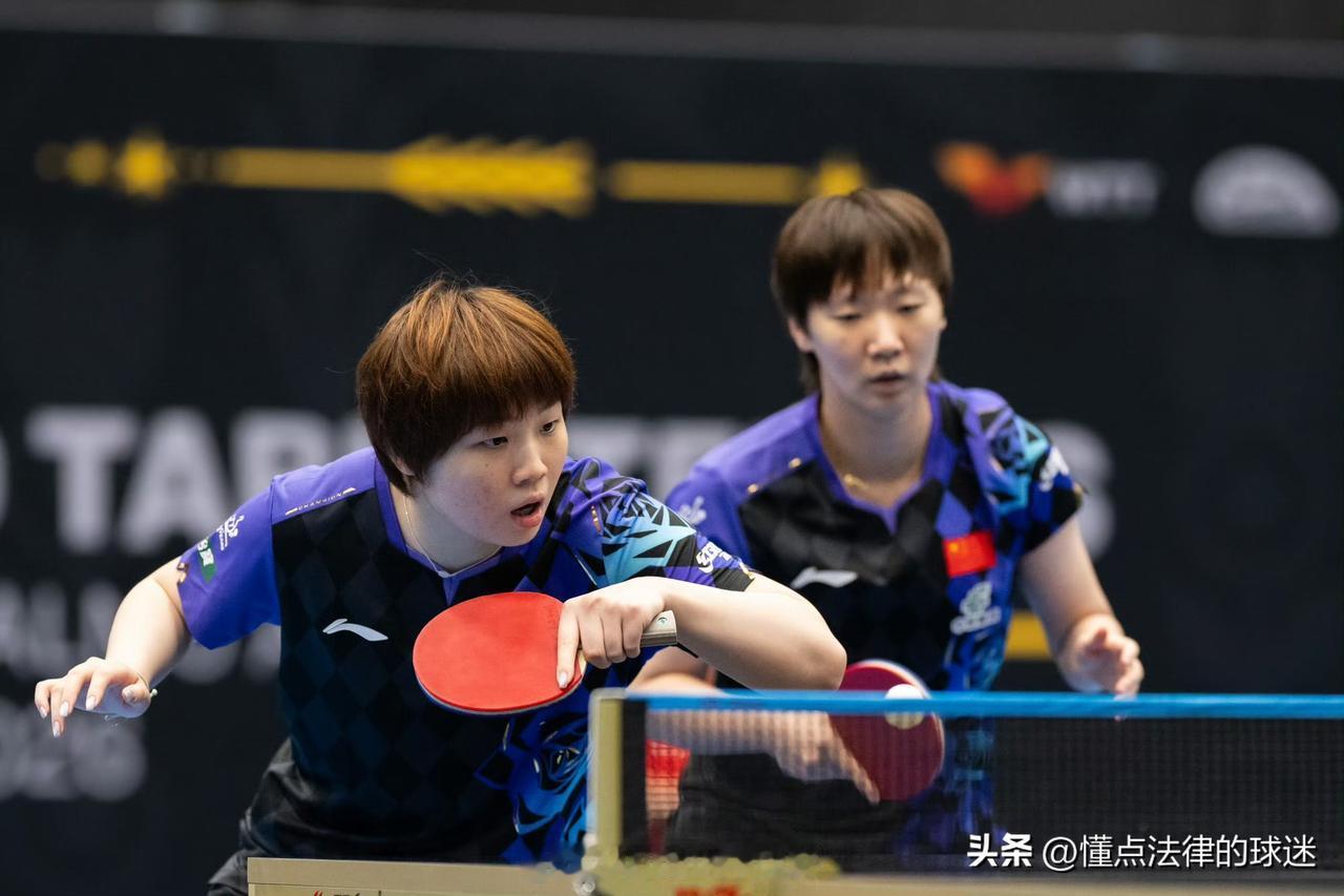 今晚18:00 ，国乒女双VS日本女双
亚运会乒乓球女双决赛：
王曼昱/蒯曼🇨