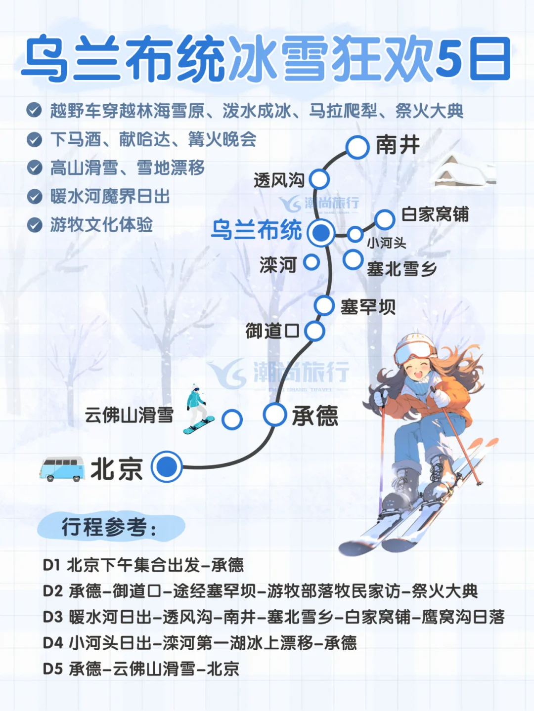 乌兰布统冬季赏雪攻略❄️看这篇就够了！