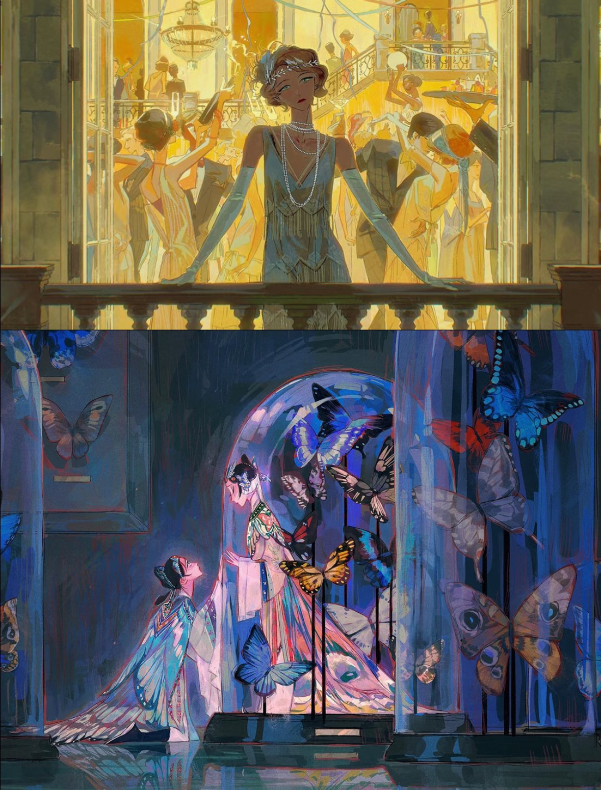 审美提升丨宝藏插画师：米粒被迪斯尼看上的艺术家 米粒（Emily xu）是一位才