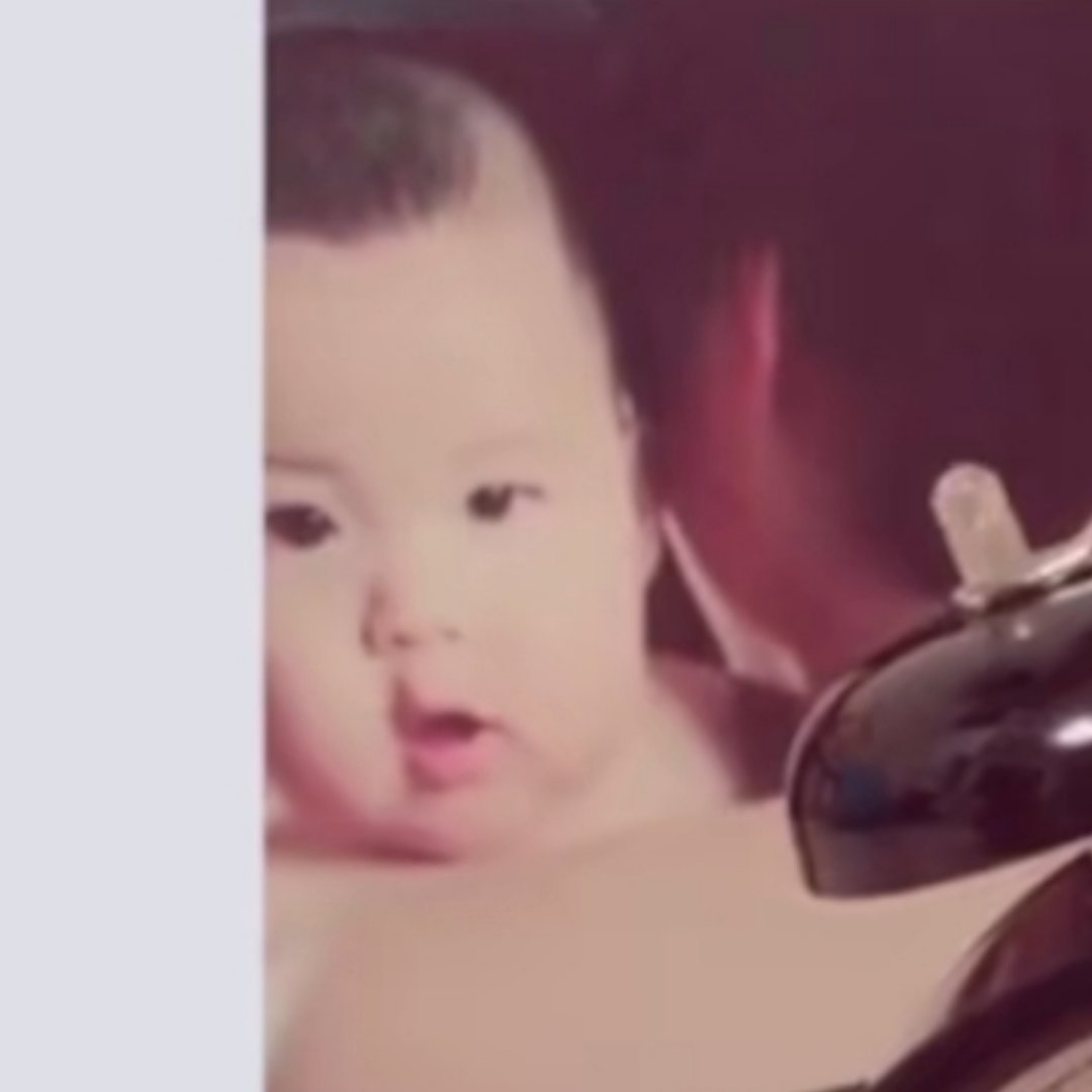 这是真婴儿时期 