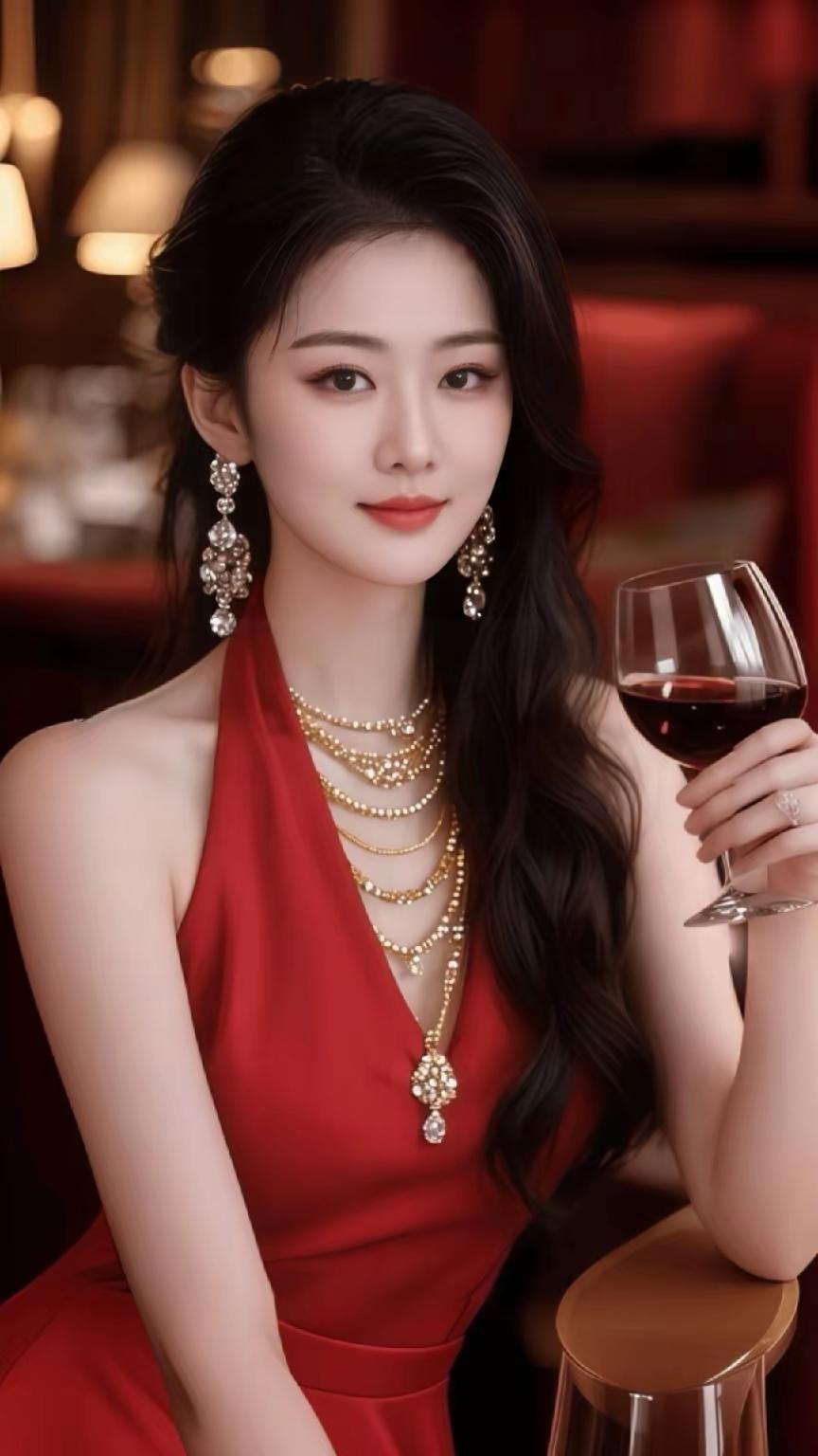 油画女孩