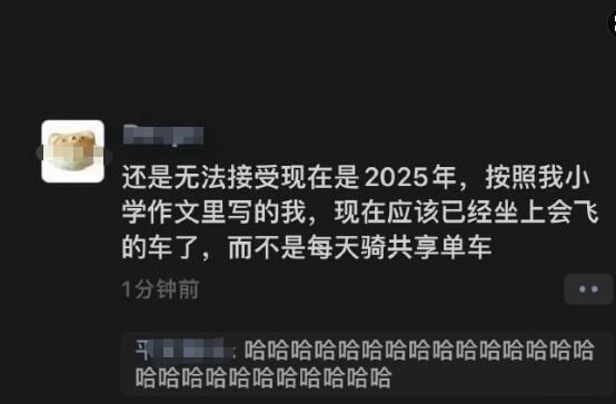 无法接受现在是2025年 ​​​