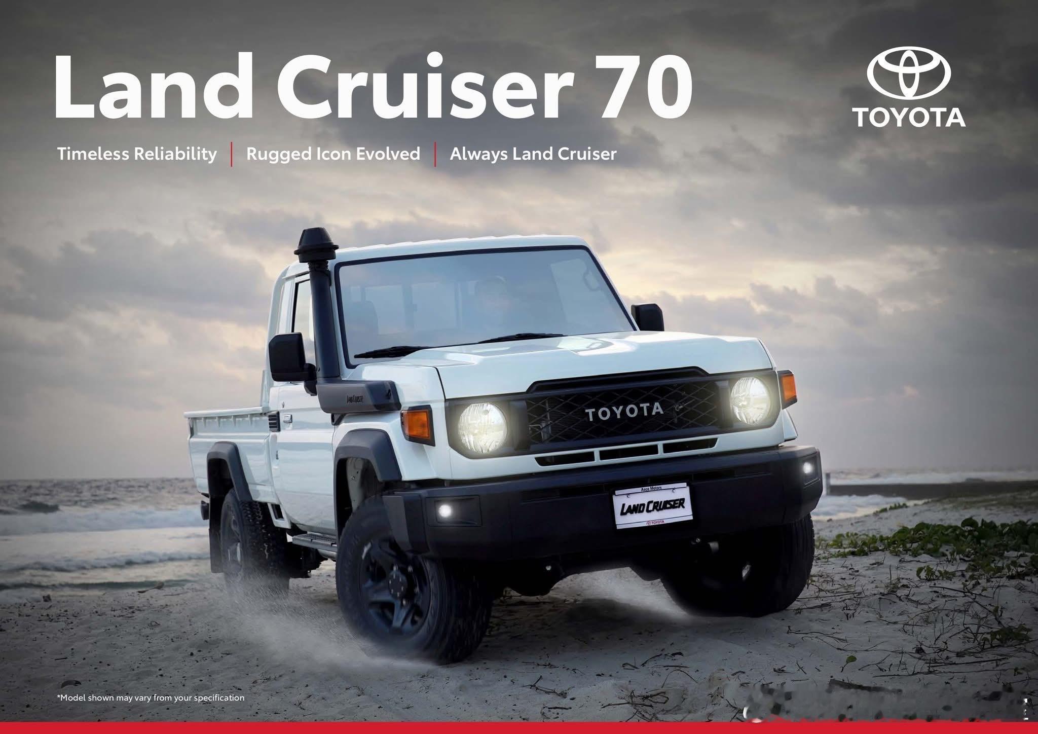 “传奇历史，回归根源”2024丰田LC70系列，它是丰田Land Cruiser