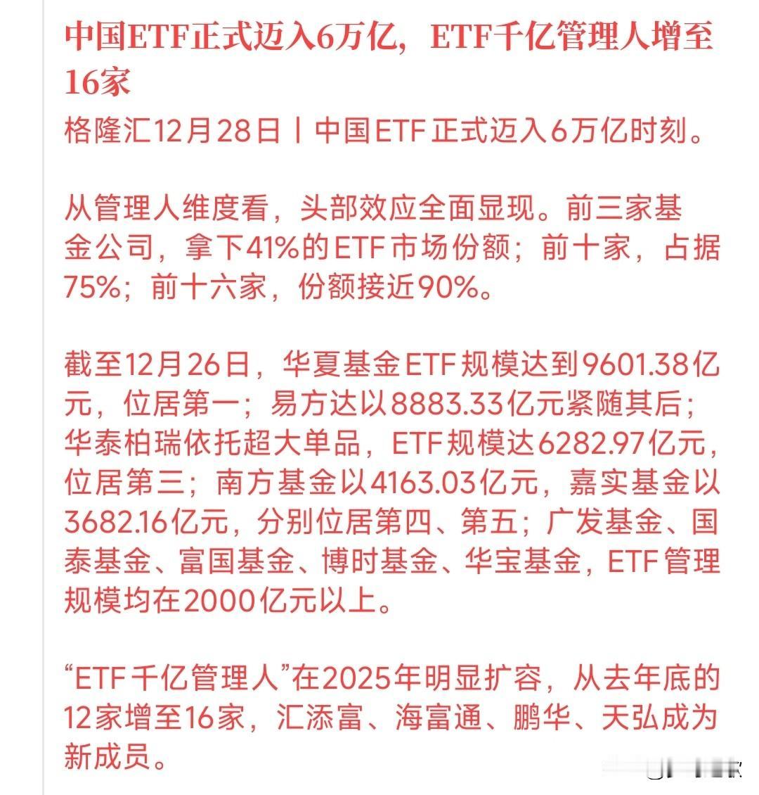 ETF成为今年资本市场主力，破千亿的就有7家之多
今年越来越多的投资者愿意投资E