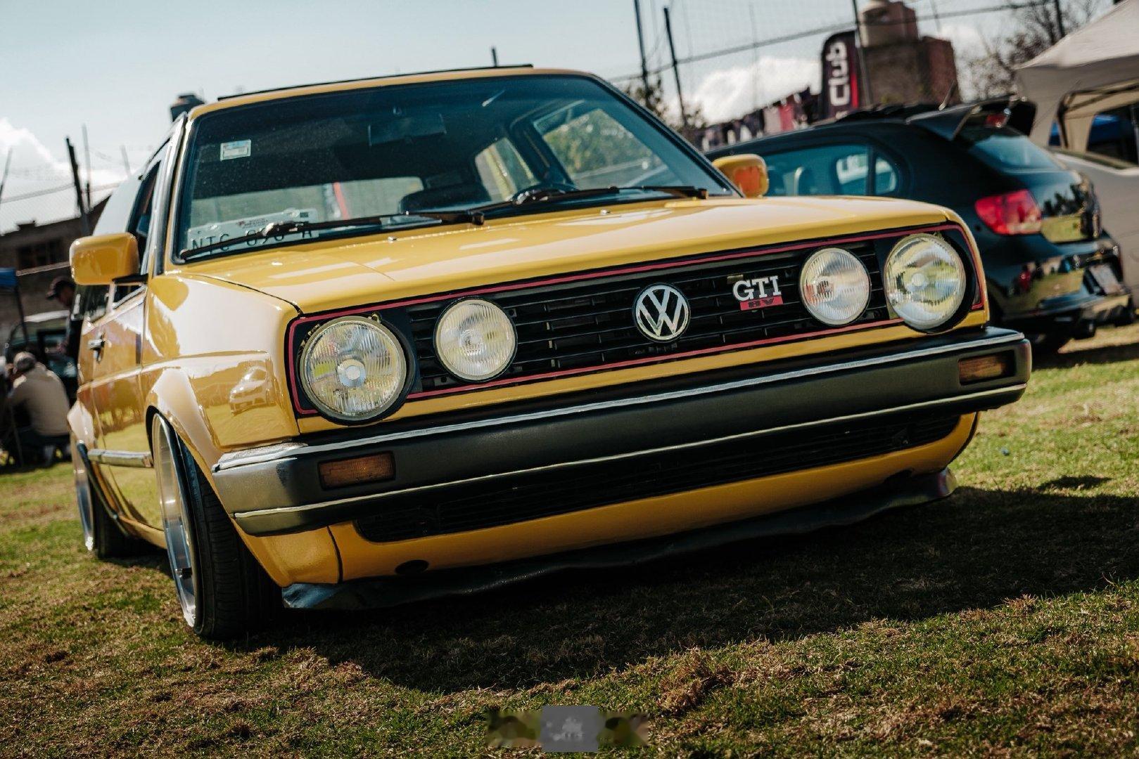 R A B B I T . MK2 GTI 8v黄色战车 我和汽车的日常 大v聊