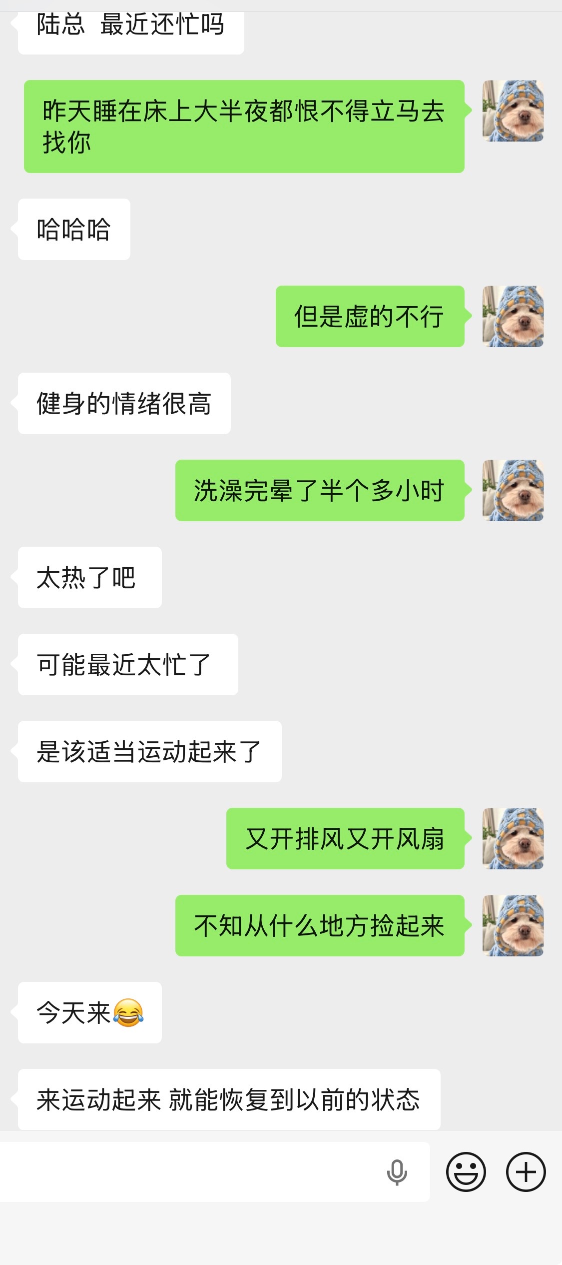 给我急的不行