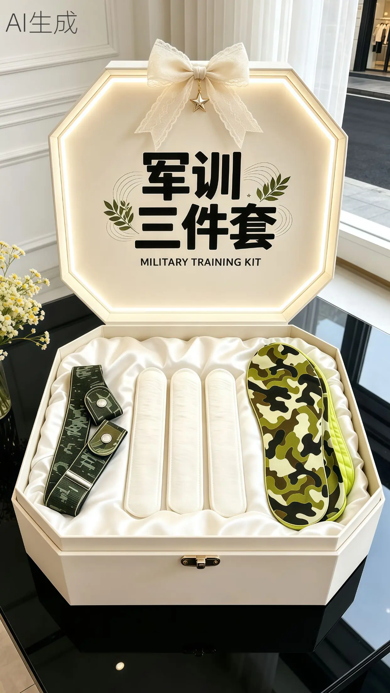 开学军训 军训三件套 军训必备三件套