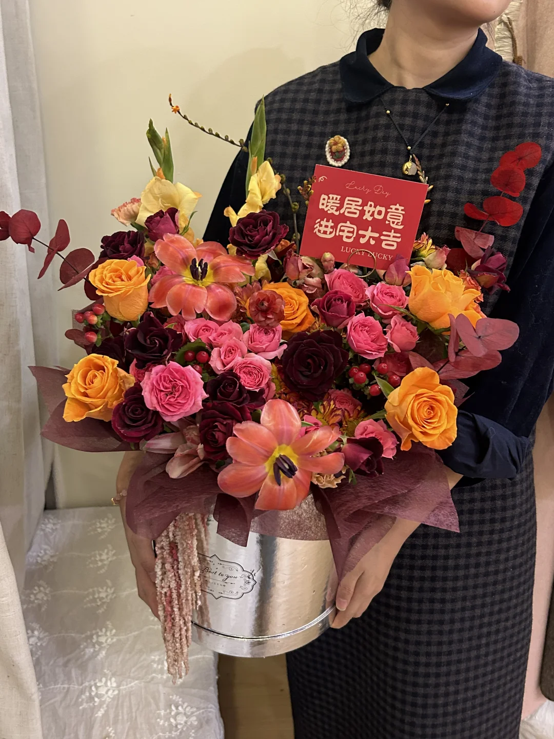 泗洪花店｜暖居如意 进宅大吉