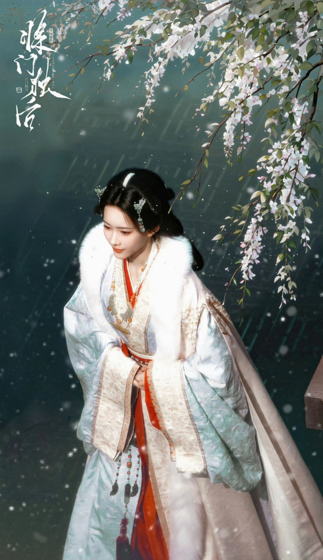 刁钻角度下的孟子义她回眸那瞬间的眼神直接把我击中了，那种带着淡淡忧愁又隐含坚韧的