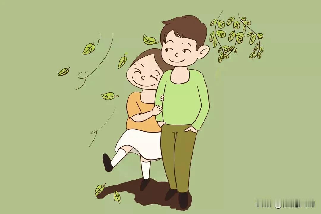 那天，我和老公一起散步，我说：“年轻的时候傻不拉几的，我怎么就不知道傍个大款，这
