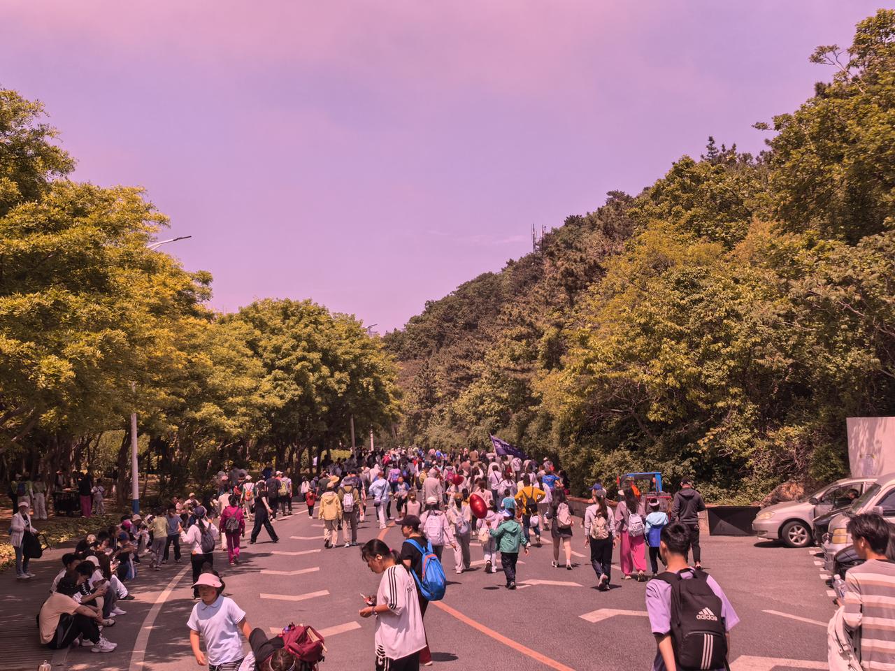大连的广大市民，都喜欢徒步大会，有很多市民甚至还表示，一年之中就举办一次徒步大会