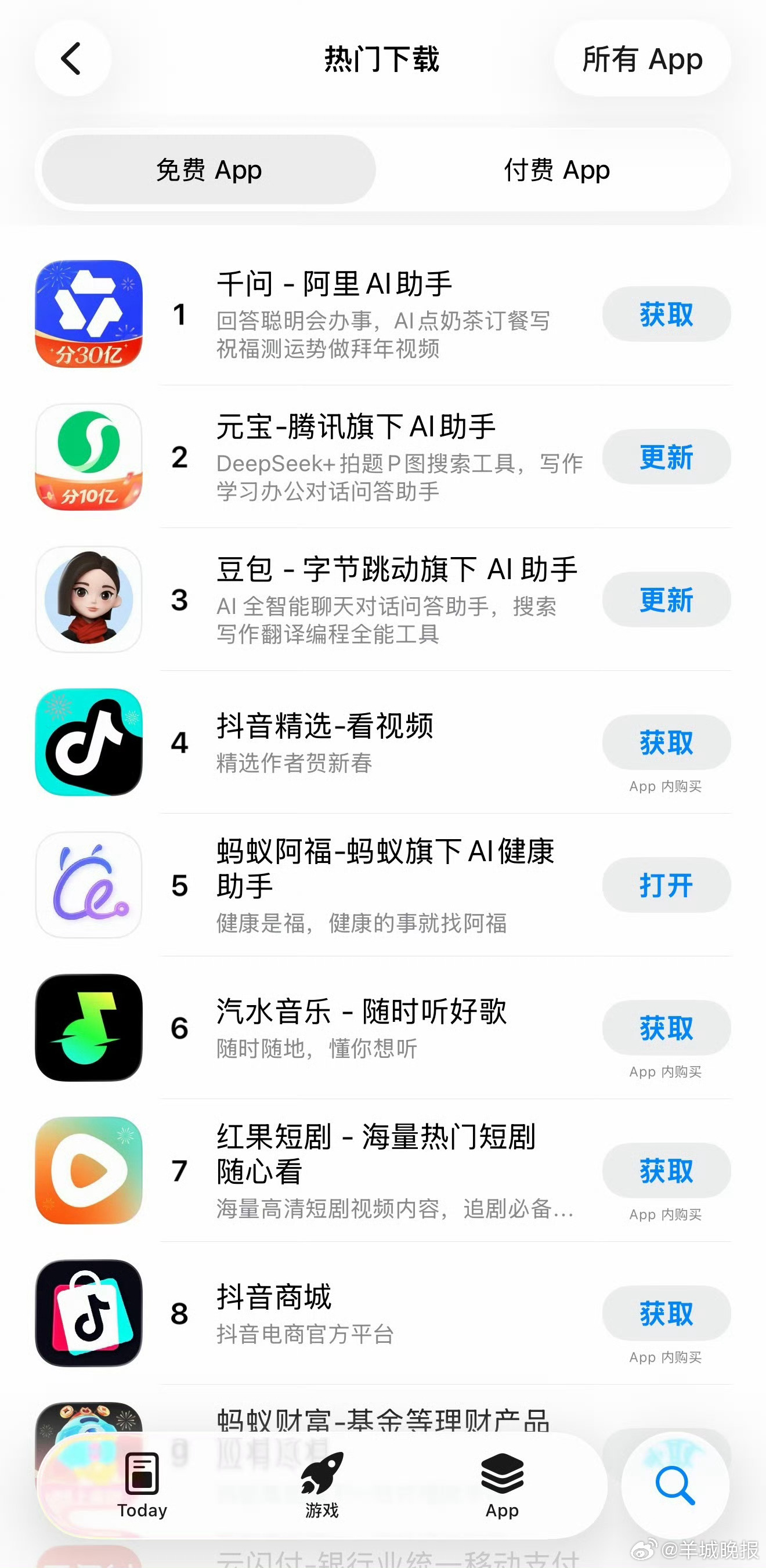 【#千问登顶AppStore免费榜第一# 】#千问春节项目组负责人回应奶茶活动#