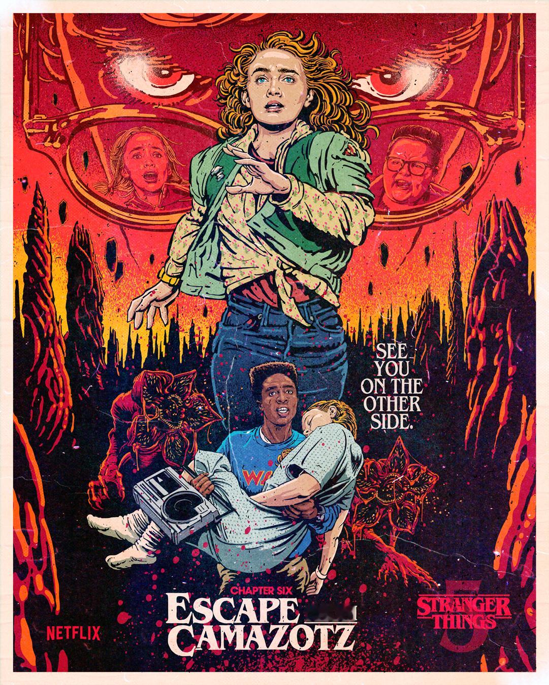 怪奇物语第五季曝光第6集海报！麦克斯终于……！！！