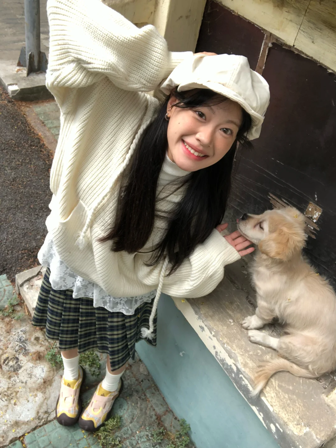 和小狗的生活感照片> ₃ <