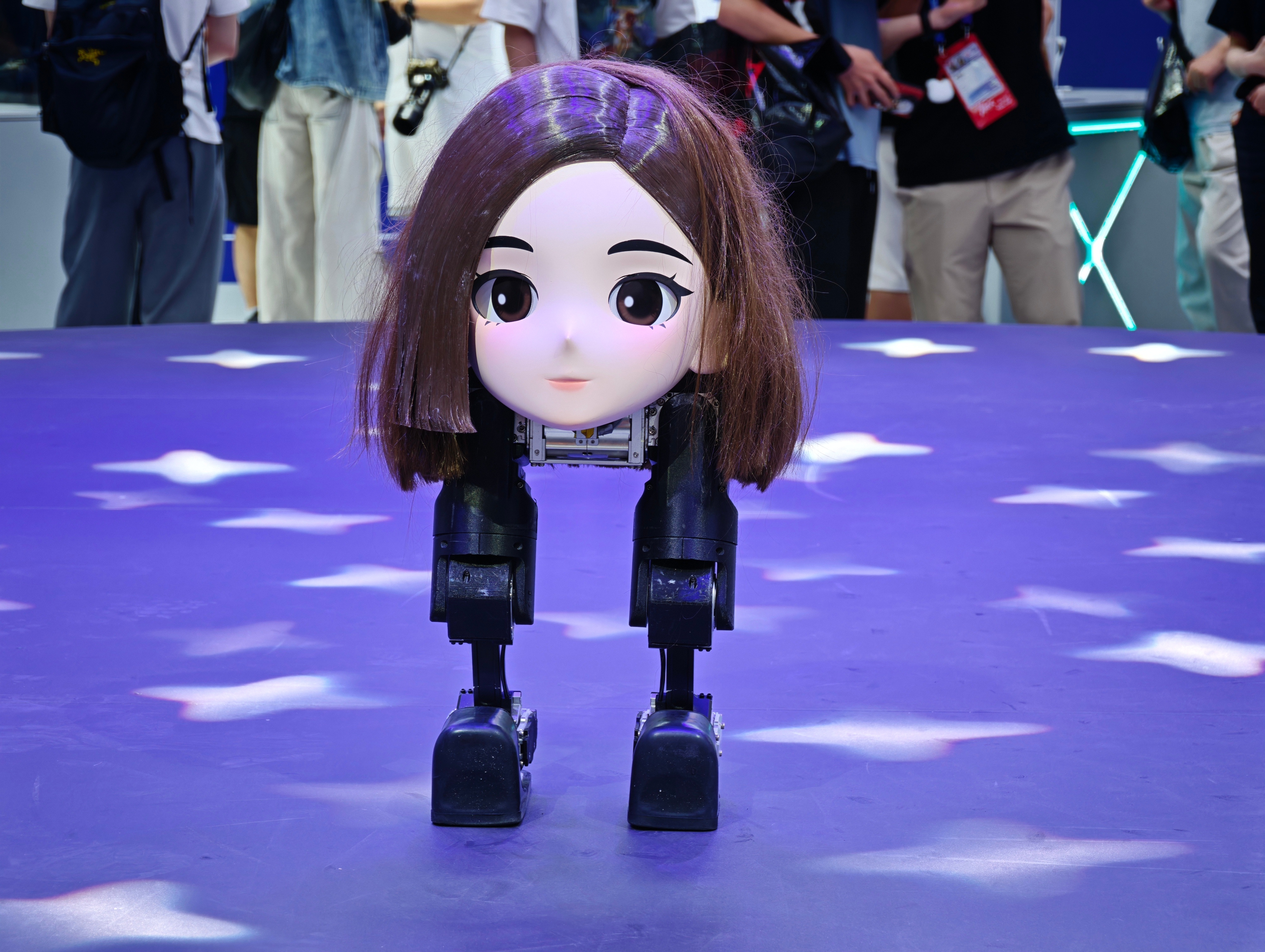 集你所爱2026ChinaJoy nubia和红魔一家一个展台，nubia主推豆