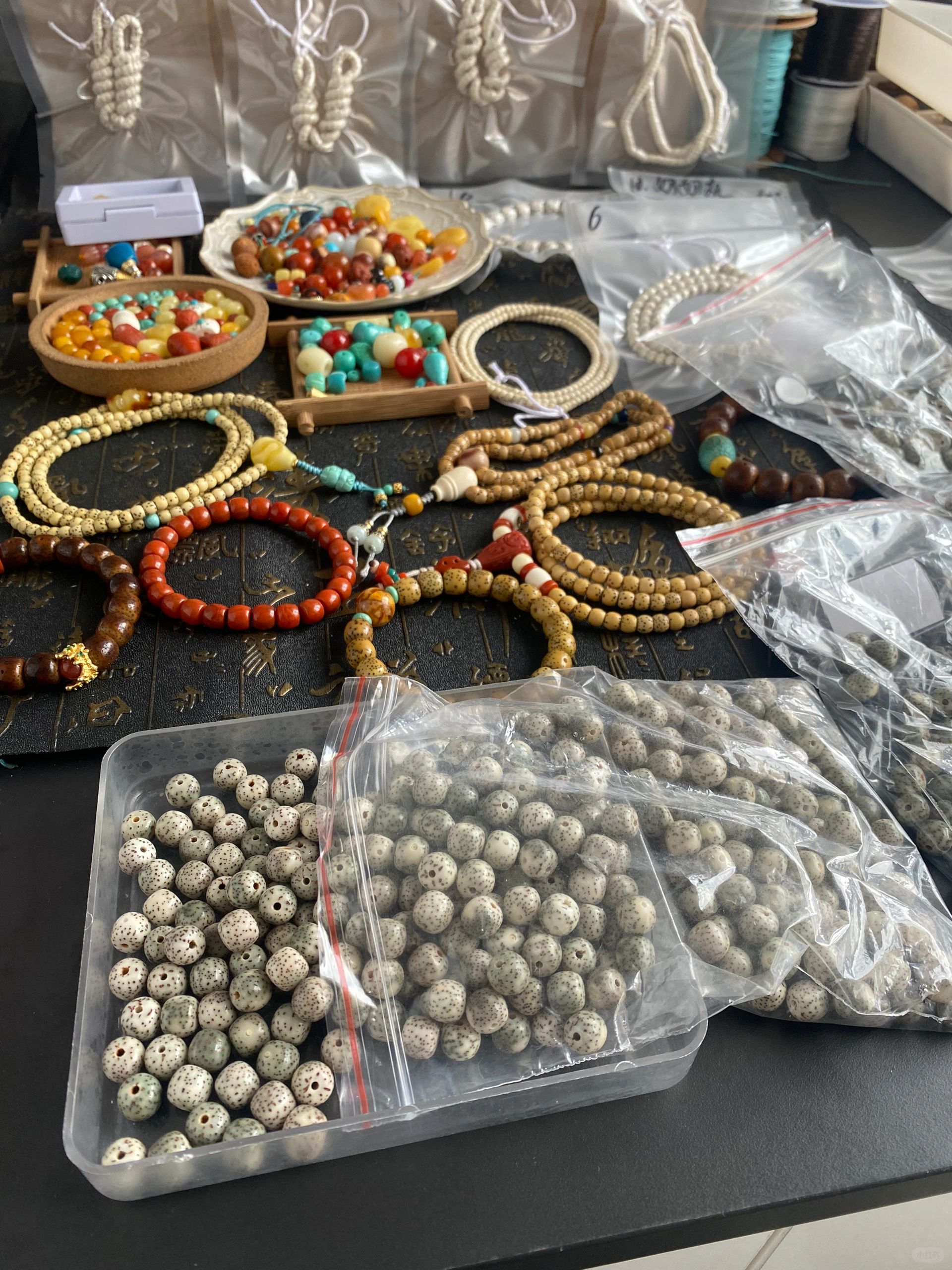 坚持做手工的这一年｜ 文玩星月菩提