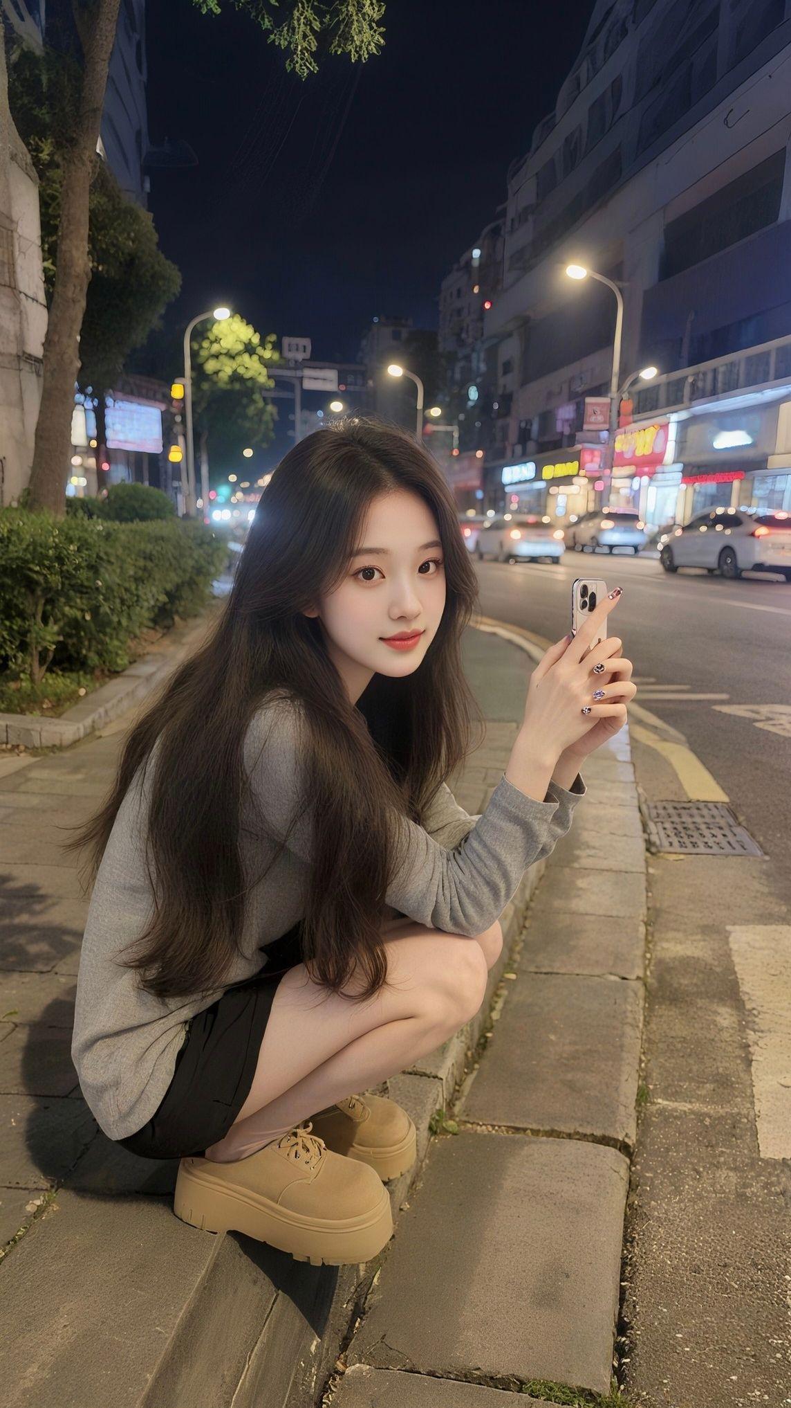 街拍 美女 穿搭 原创视频 女大学生