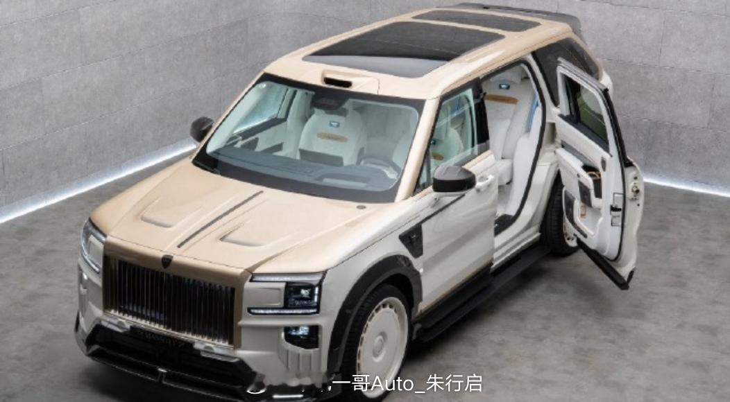 采用了对开门设计的极氪9X造型设计看着还是挺库的