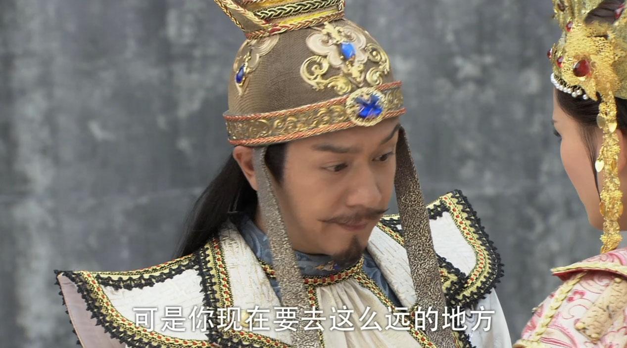 代战跟薛平贵撒娇，就连程刚都羡慕他俩。

薛平贵回中原之前，代战旁若无人地拉着薛