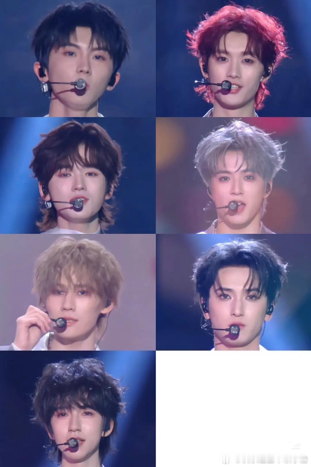 时代少年团演唱会怼脸 