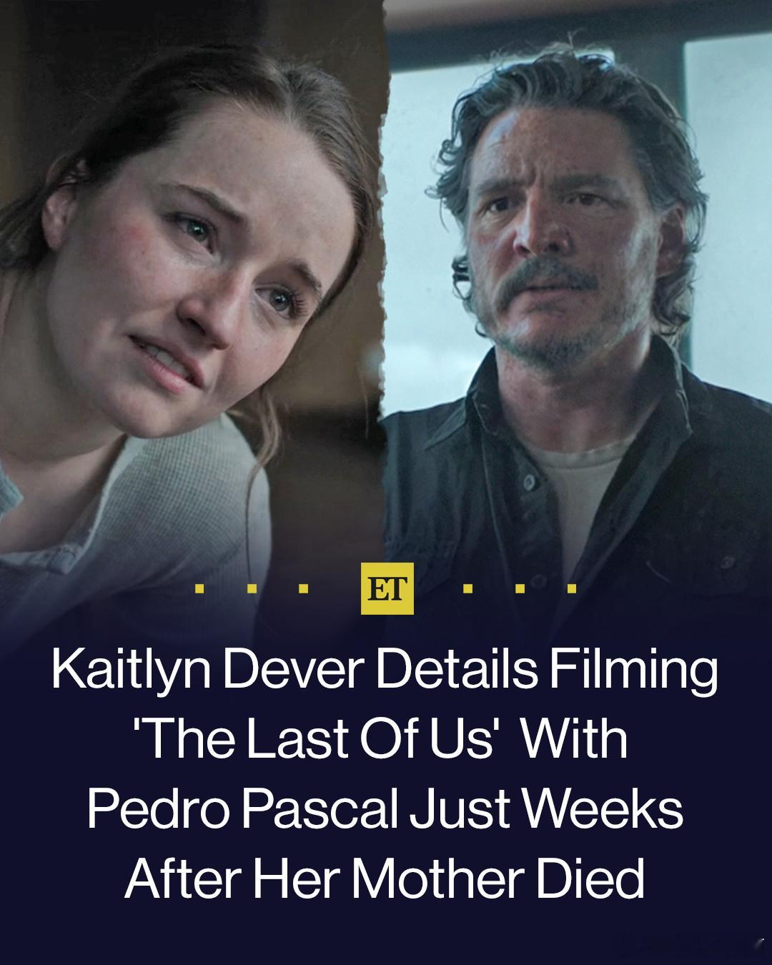 《最后生还者》“Abby”演员Kaitlyn Dever在社媒透露，她在和Ped