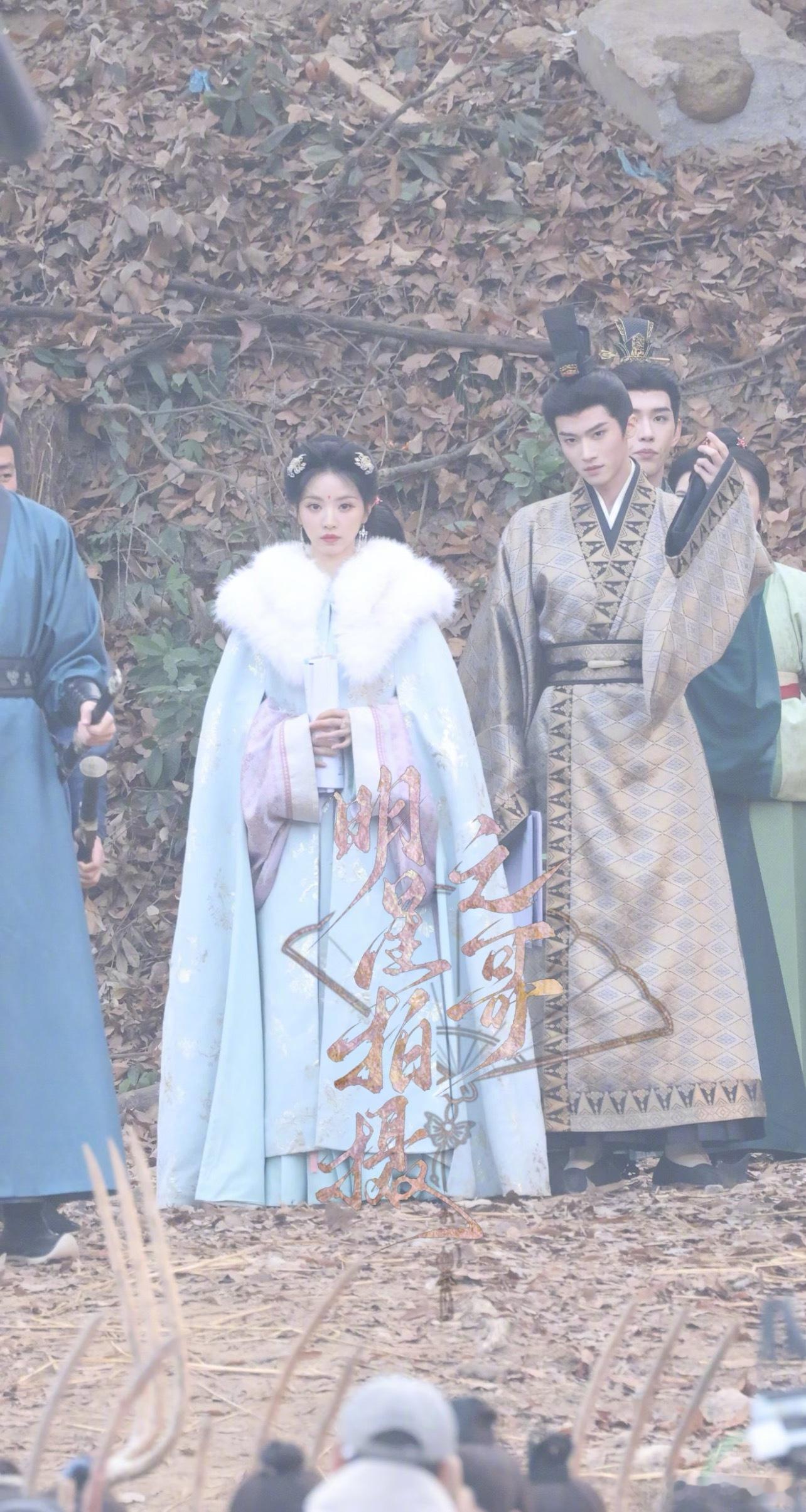 田曦薇、闫桉 《嫁金钗》同框路透 