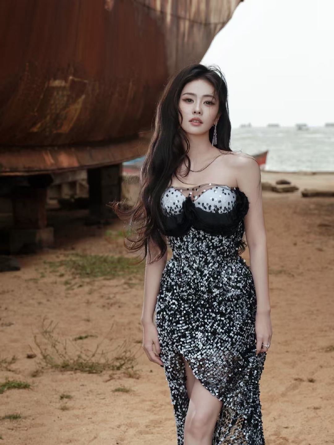 白鹿化妆金鹤龙白鹿金鹤龙首次合作白鹿金鹤龙首次合作，画的怎么样 