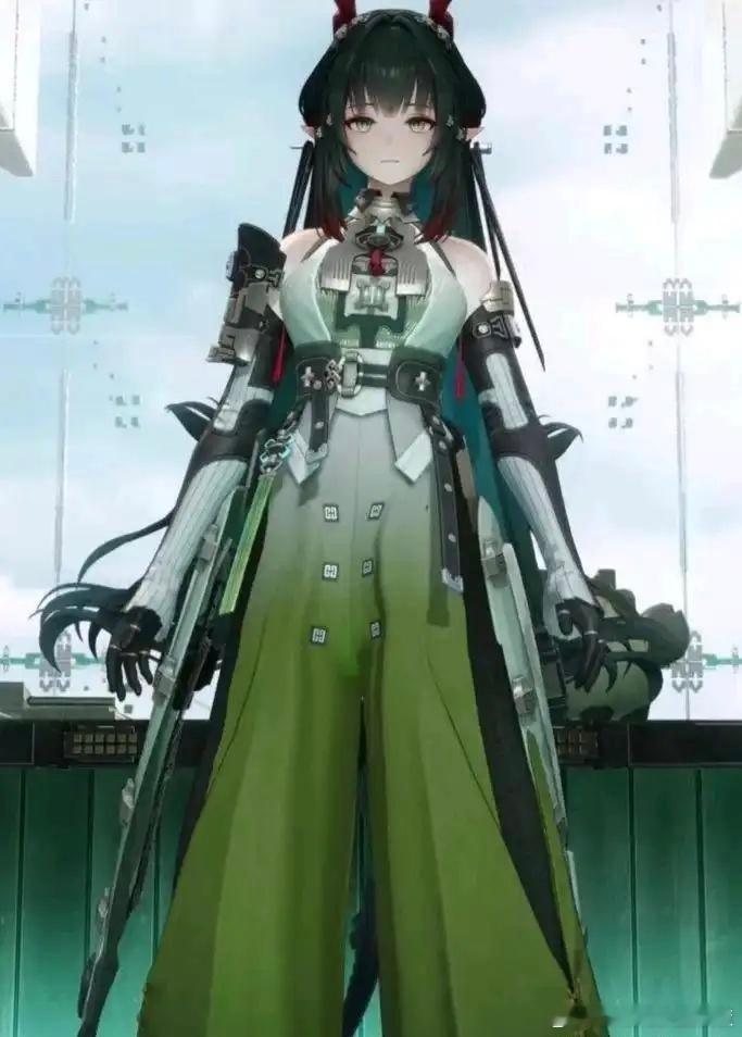 终末地的国风美人典范  你可能没想到《明日方舟：终末地》的国风表达方式并非传统古