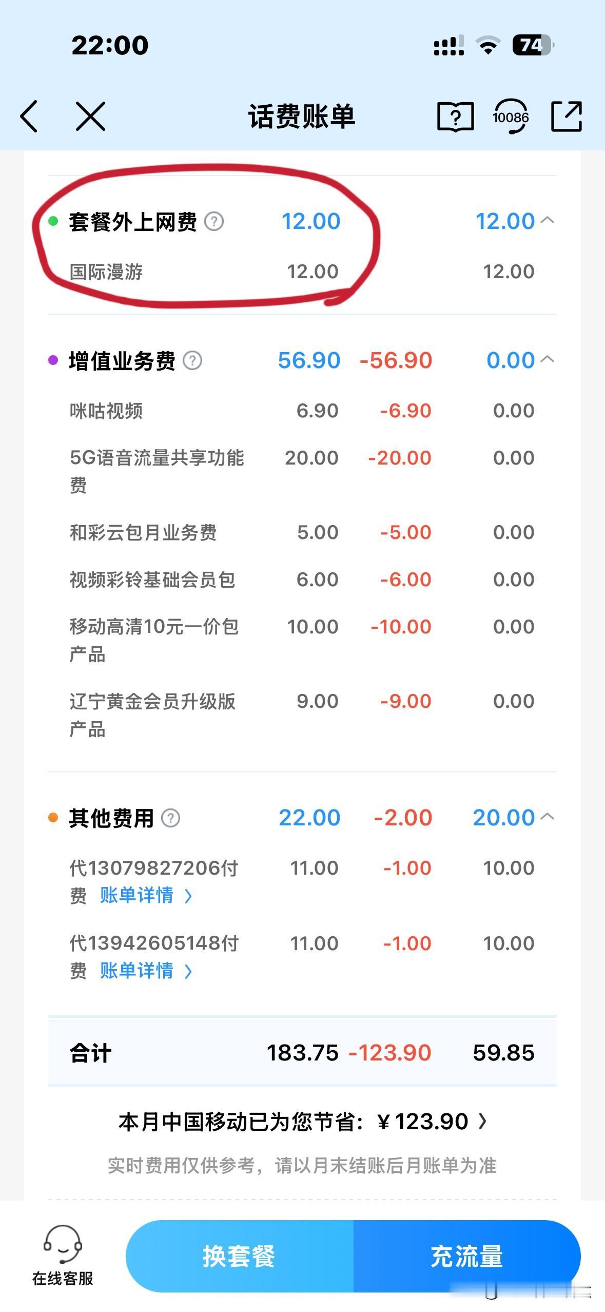 今天真是不吐不快啊！
粉丝们还记得我去年在加拿大自驾时，被移动公司收了境外上网费