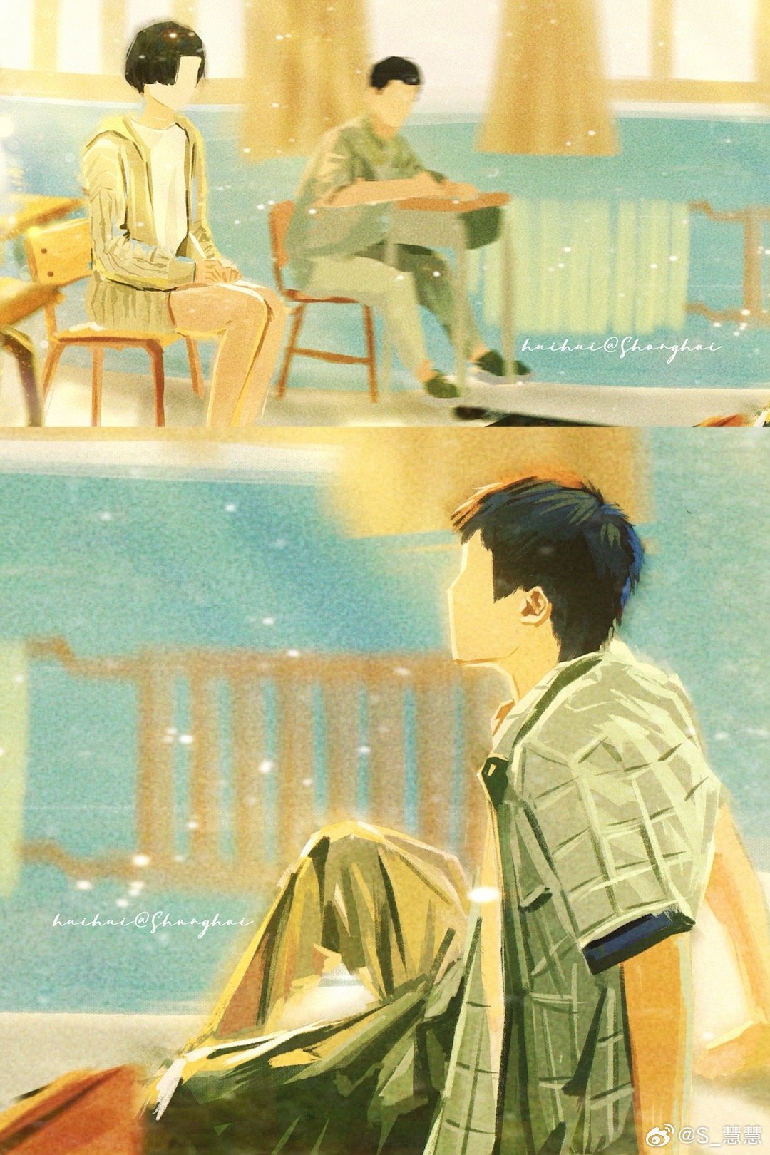 我今天有叫星星帮我看看你。晚安晓宇宝宝