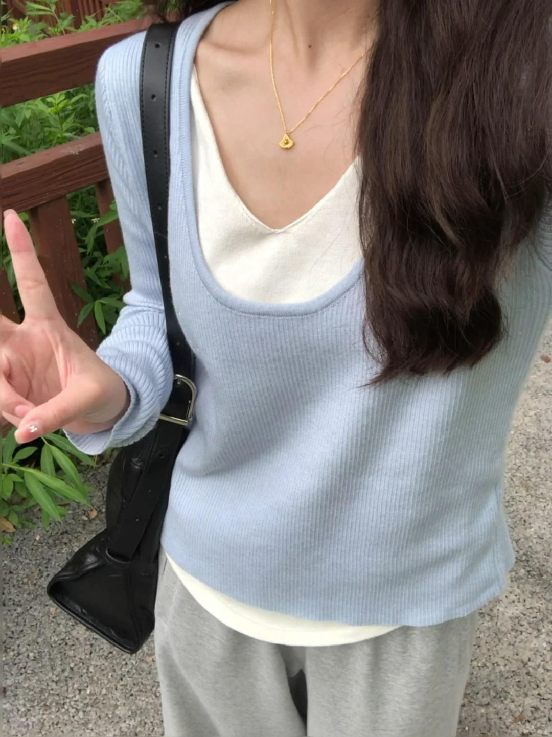啊啊啊秋天不露腿穿搭！🍂慵懒一下～