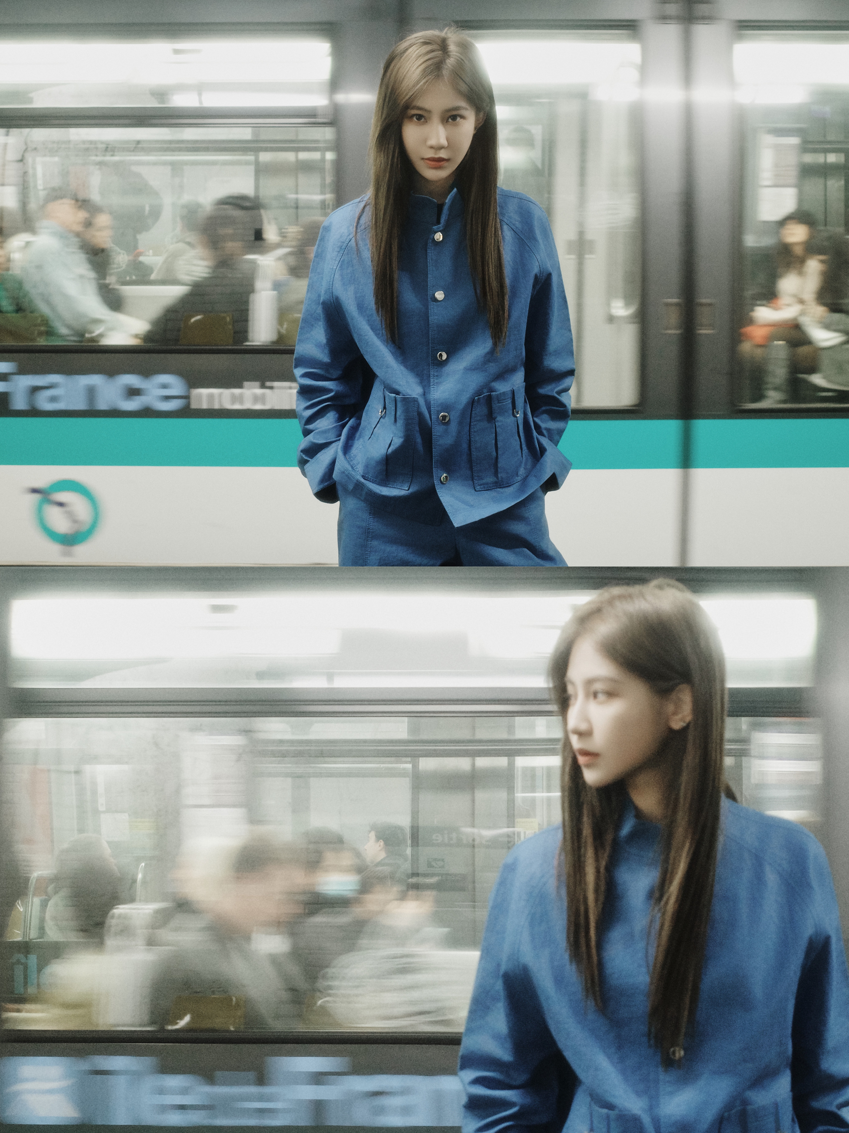 袁一琦出席夏姿陈Shiatzy Chen 2026秋冬时装秀造型大片，看秀Loo