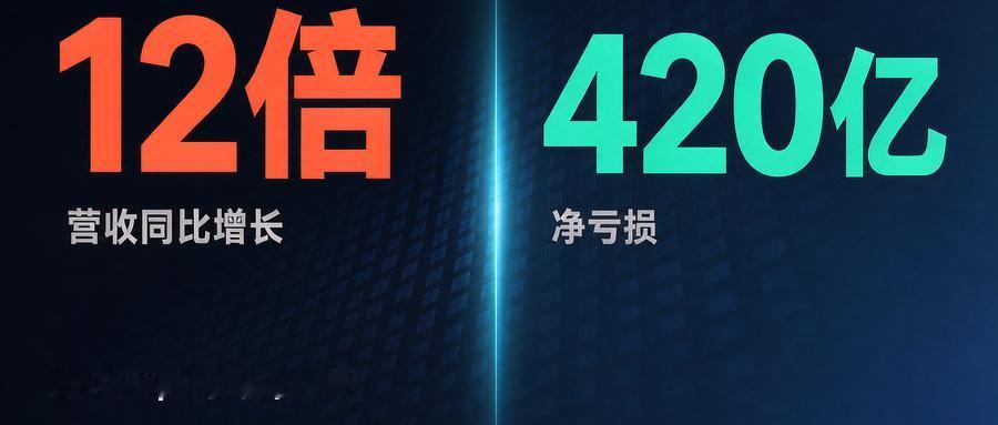一家AI公司，营收涨了12倍，同时亏了420亿。不是段子，是Anthropic刚