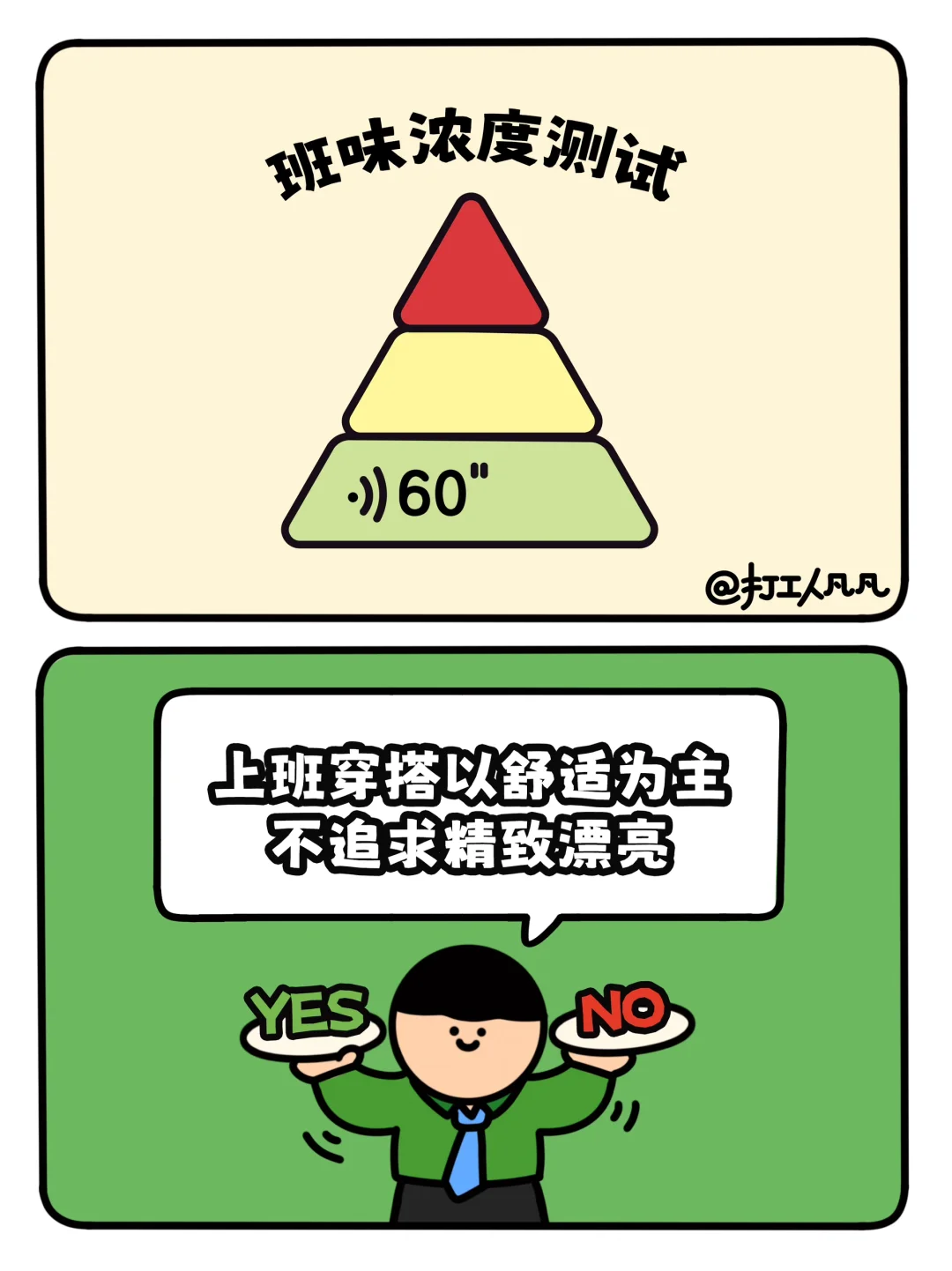 打工人班味浓度自测，来看看你是哪个等级🫢