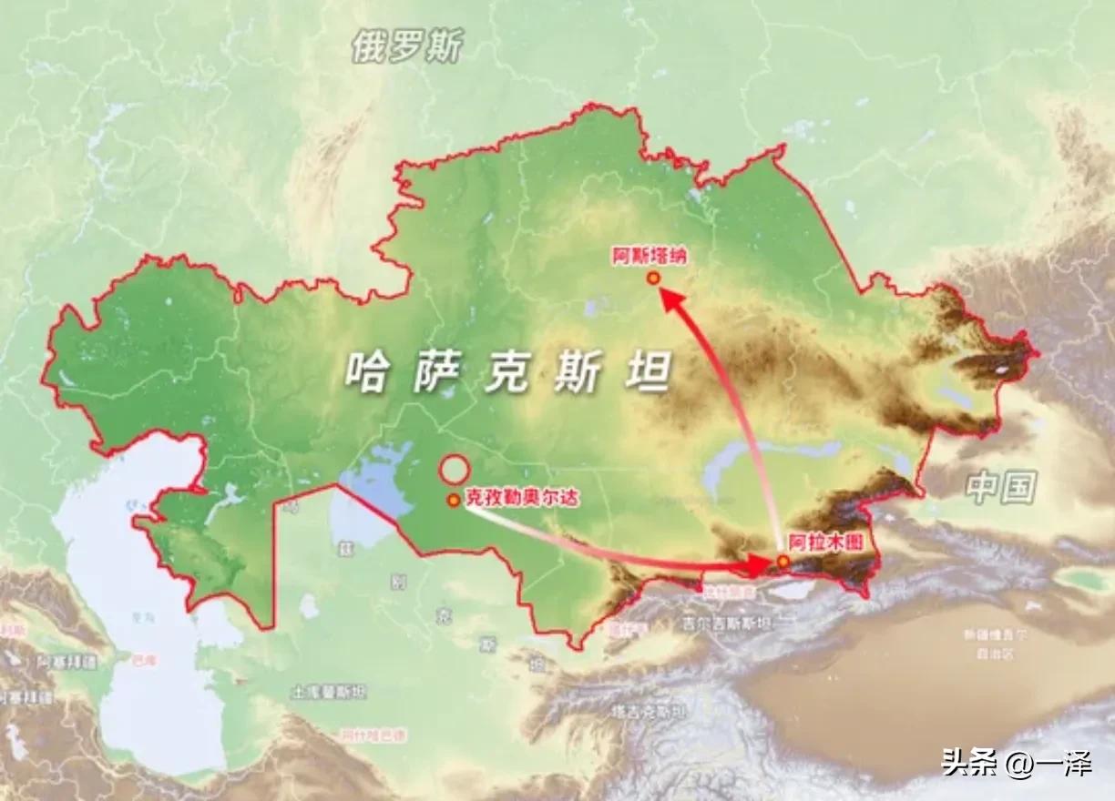 1997年，哈萨克斯坦把首都从全国最好的城市阿拉木图搬到了冬天零下40℃的荒原上