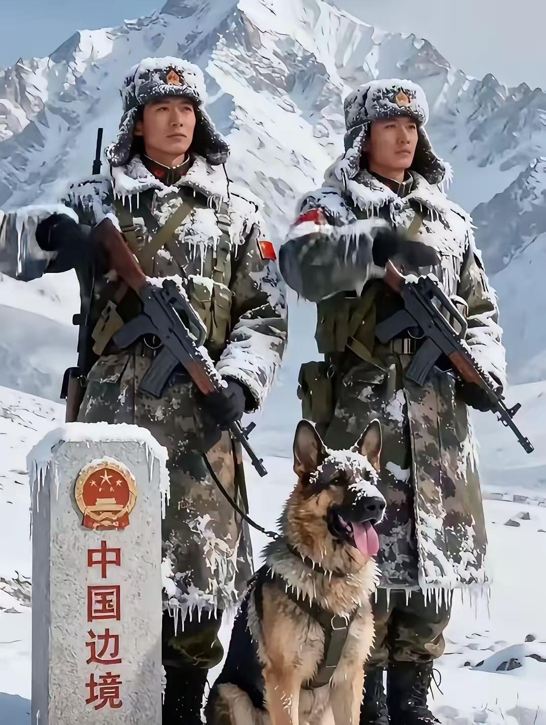 当我们坐在电视机前守岁的时候，我们的身后有千千万万的人民子弟兵在高声呼喊《战位有