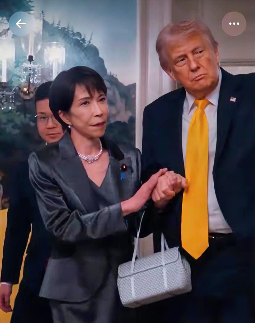 日本首相高市早苗的外交表现真是让人惊掉下巴。当地时间3月19日她访美，一下车就飞