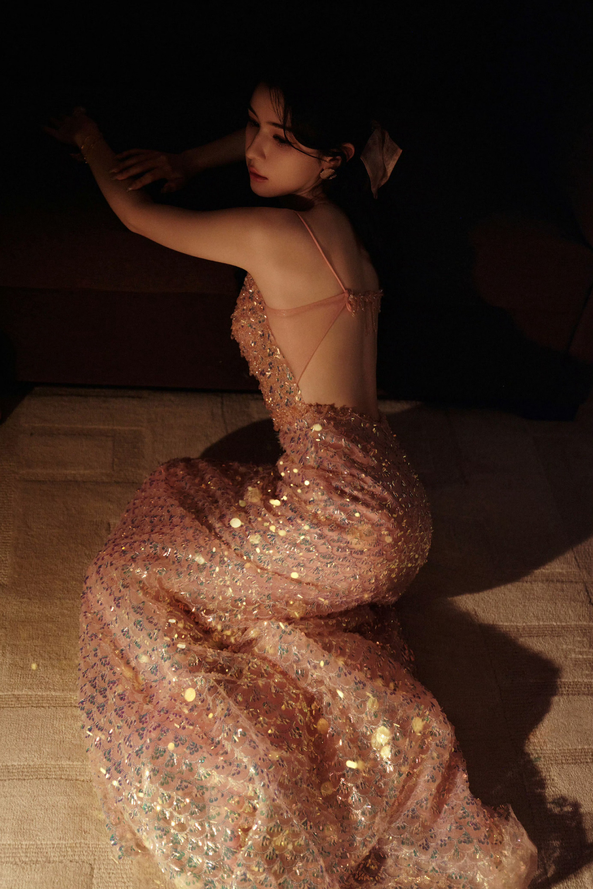 哈妮克孜，星钻纱裙，浪漫优雅的异域美人。哈妮克孜