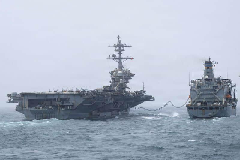 泰国迎来5000美军上岸休整，潜藏多重风险，谁来兜底？
 
美军“林肯”号航母即