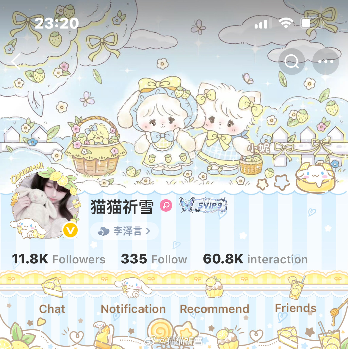 这个喵汁宝宝突然给的背景图惊喜，可爱拉了