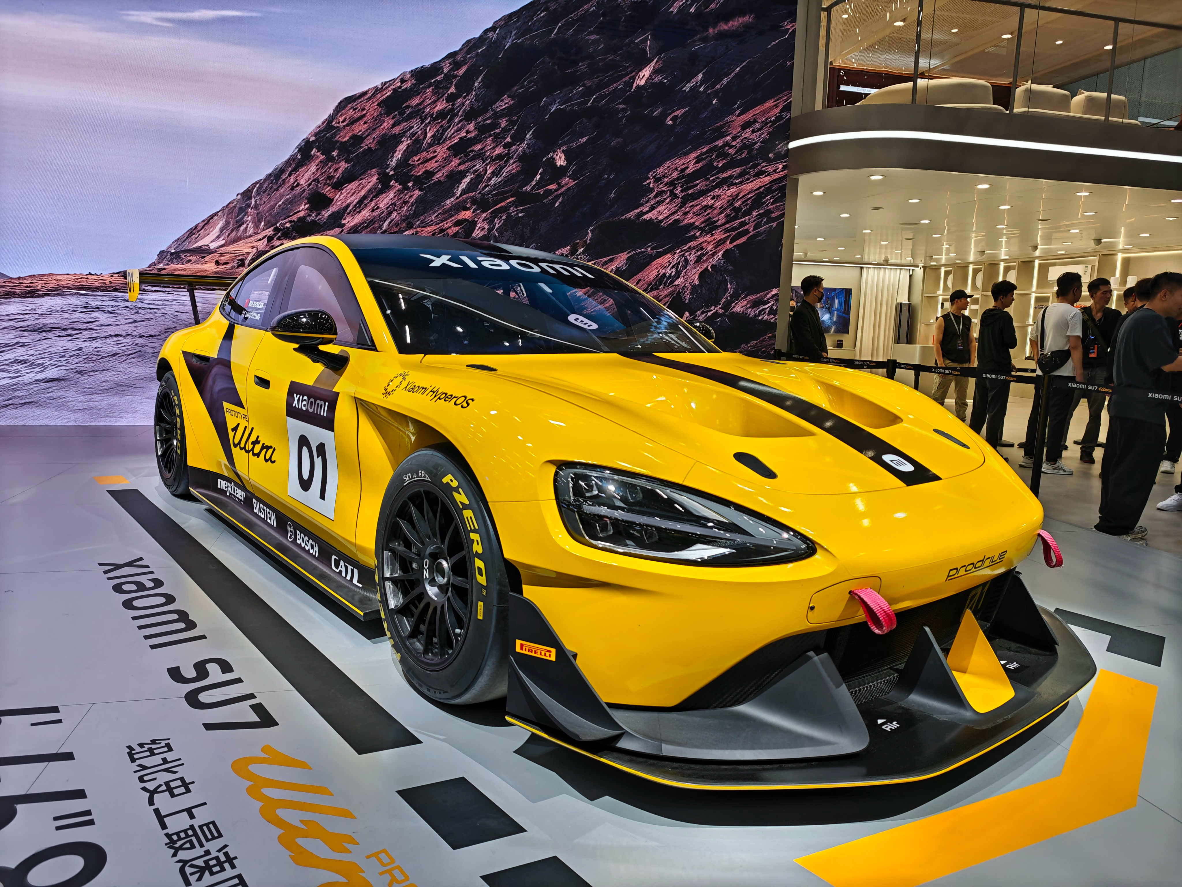 小米SU7 Ultra 原型车·广州车展实拍 