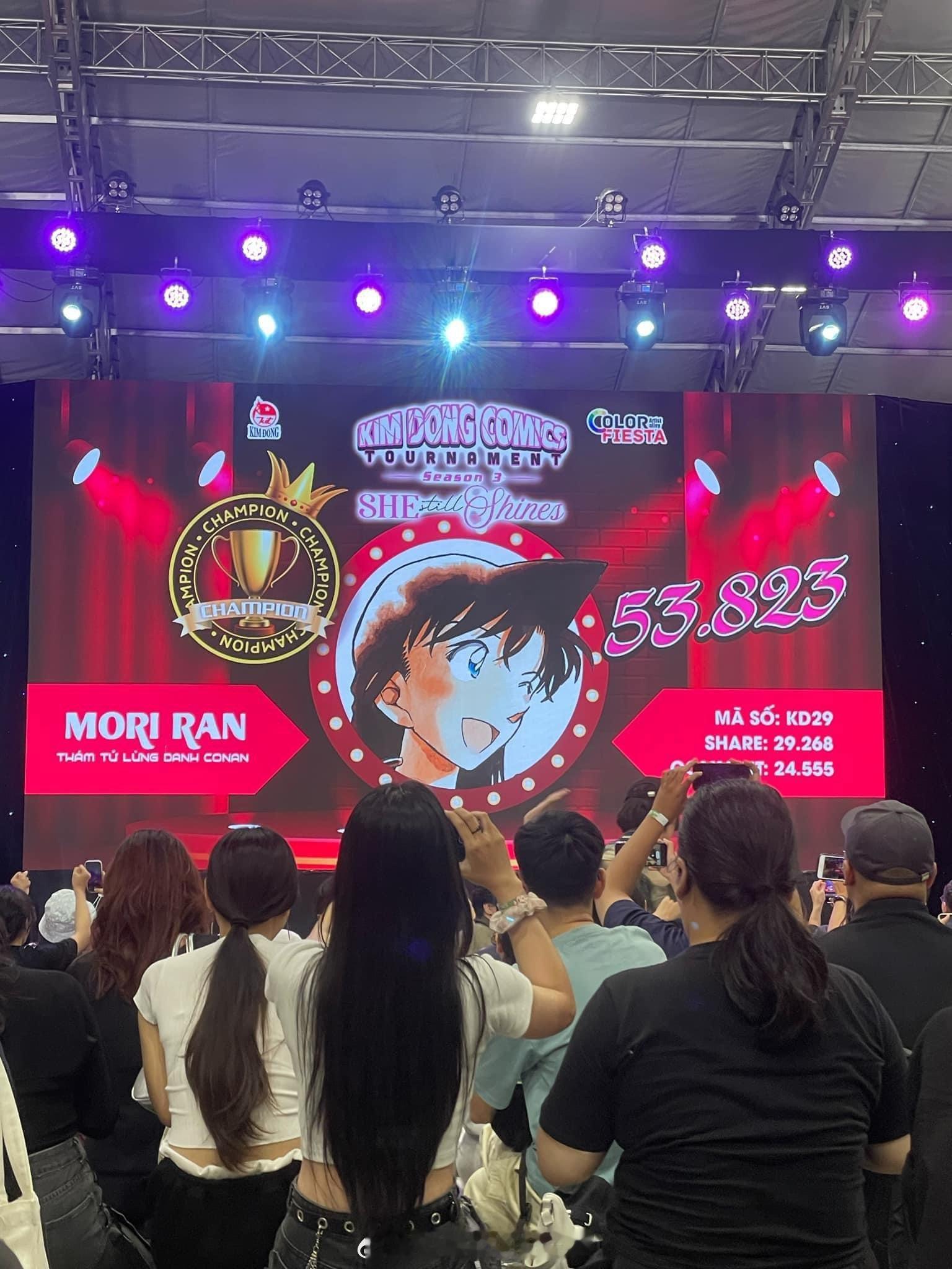 #名侦探柯南# 越南KimDong出版社（《名侦探柯南》的官方发行商）举办KDC