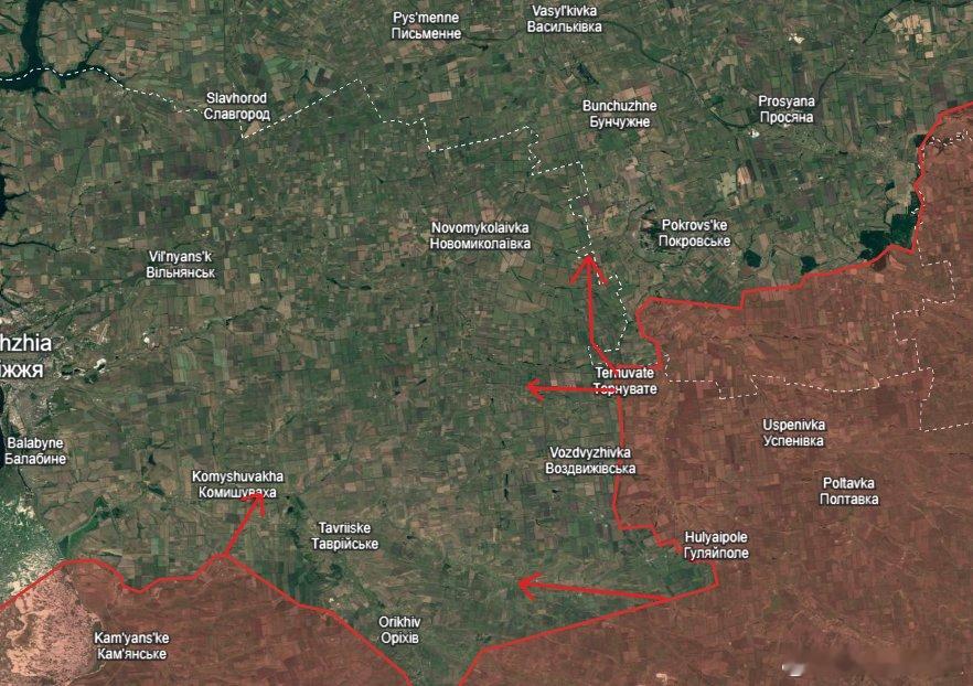 俄乌冲突 2026.01.30 ，扎波罗热方向随着古利亚伊波列和斯捷普诺戈尔斯克