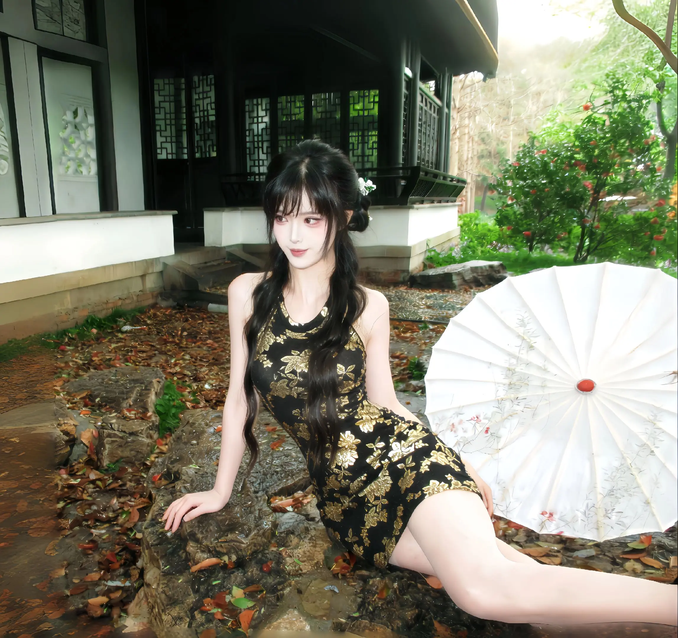 旗袍 旅拍 旗袍美人 氛围感