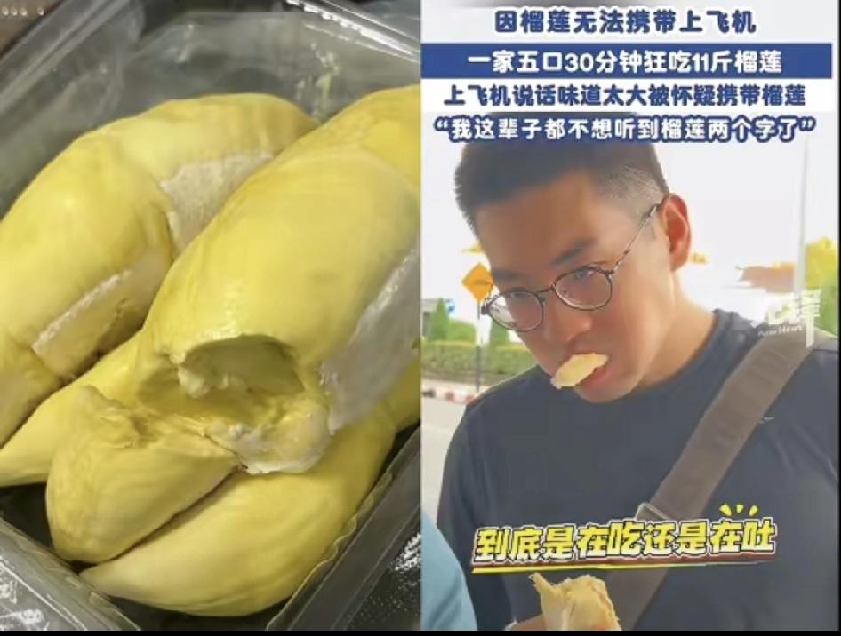 刷到一家五口在泰国的榴莲遭遇，我直接笑到捶桌又有点心疼——哪是买榴莲，分明是给自