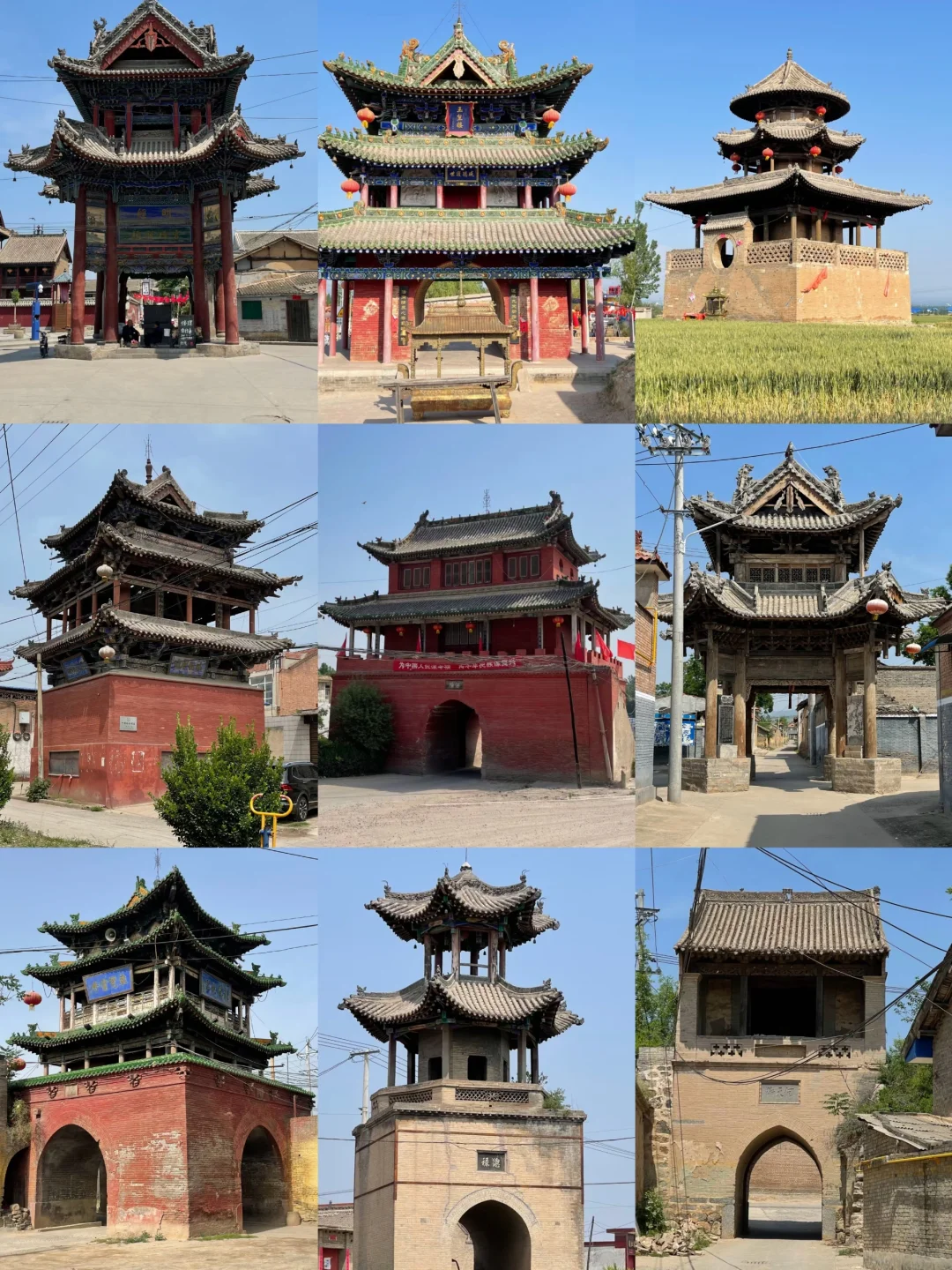 山西村里的古建筑有这么美！