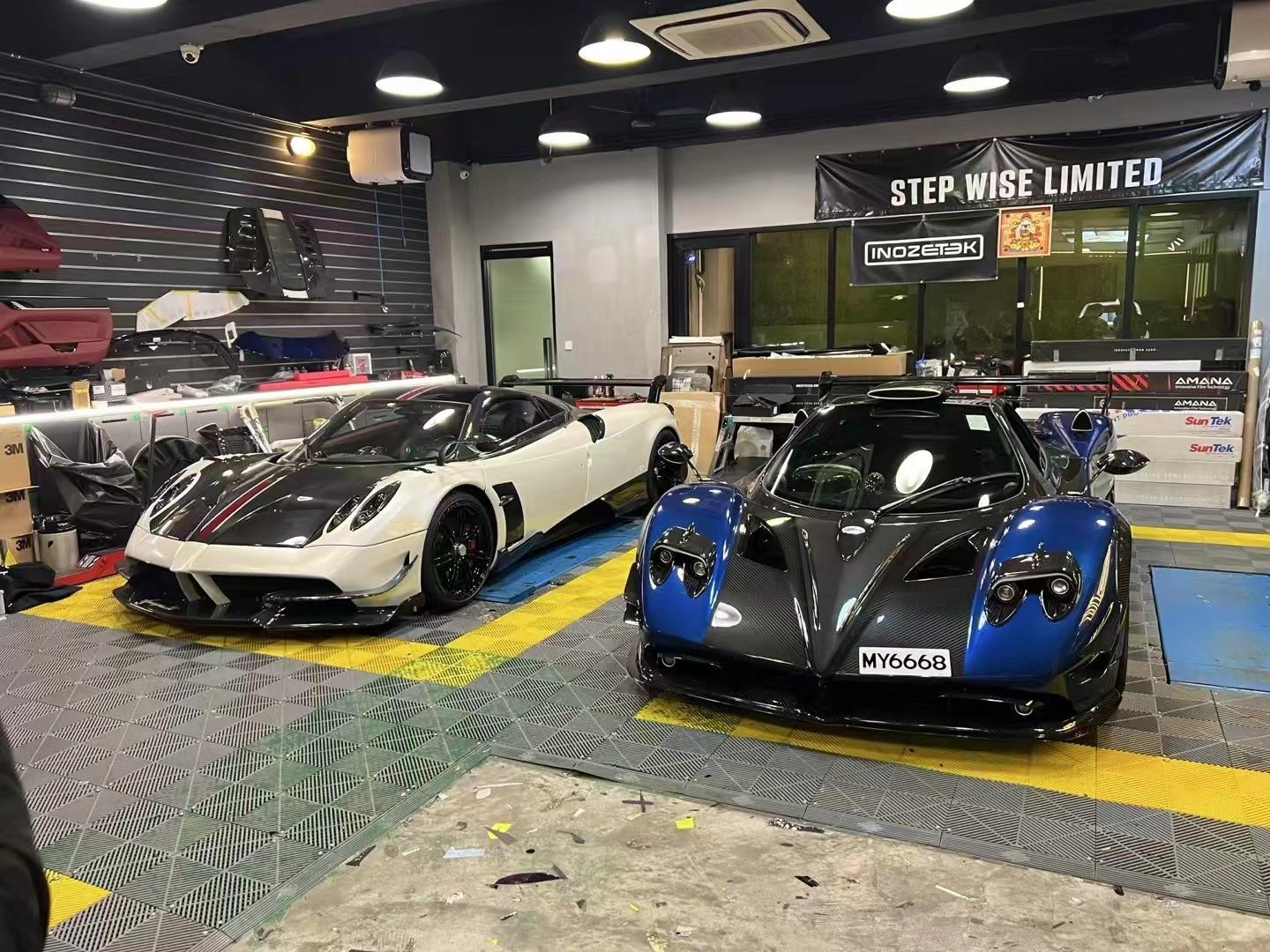两台帕加尼同框实属罕见